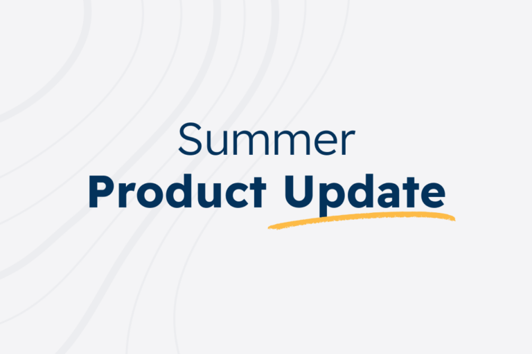 Summer Product Update