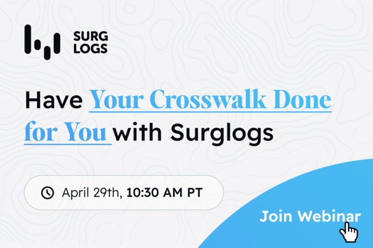 Have your crosswalk done for you webinar