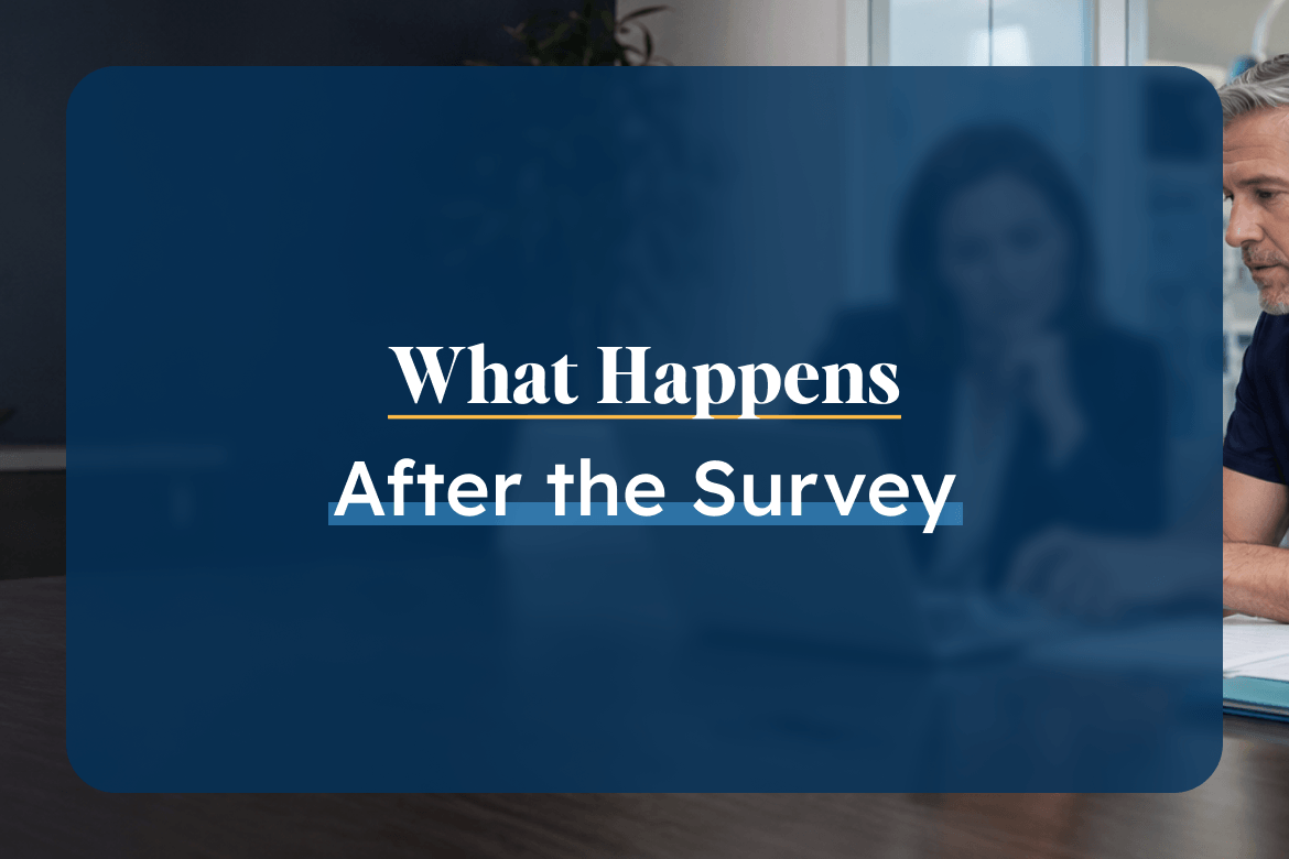 What happens after the survey